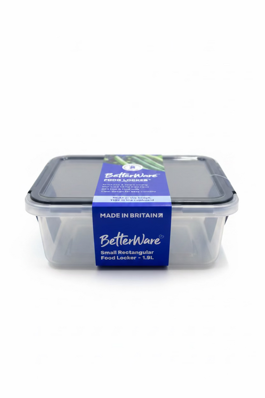 BETTERWARE SMALL RECTANGULAR FOOD LOCKER 1.5L