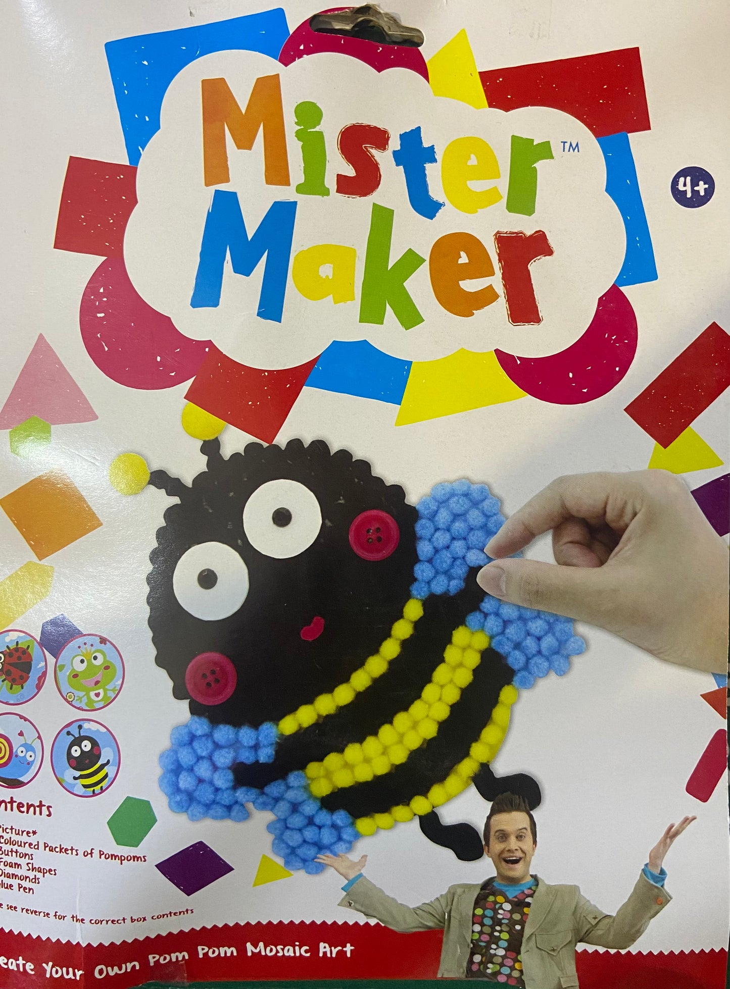 MISTER MAKER POM POM MOSAIC ART
