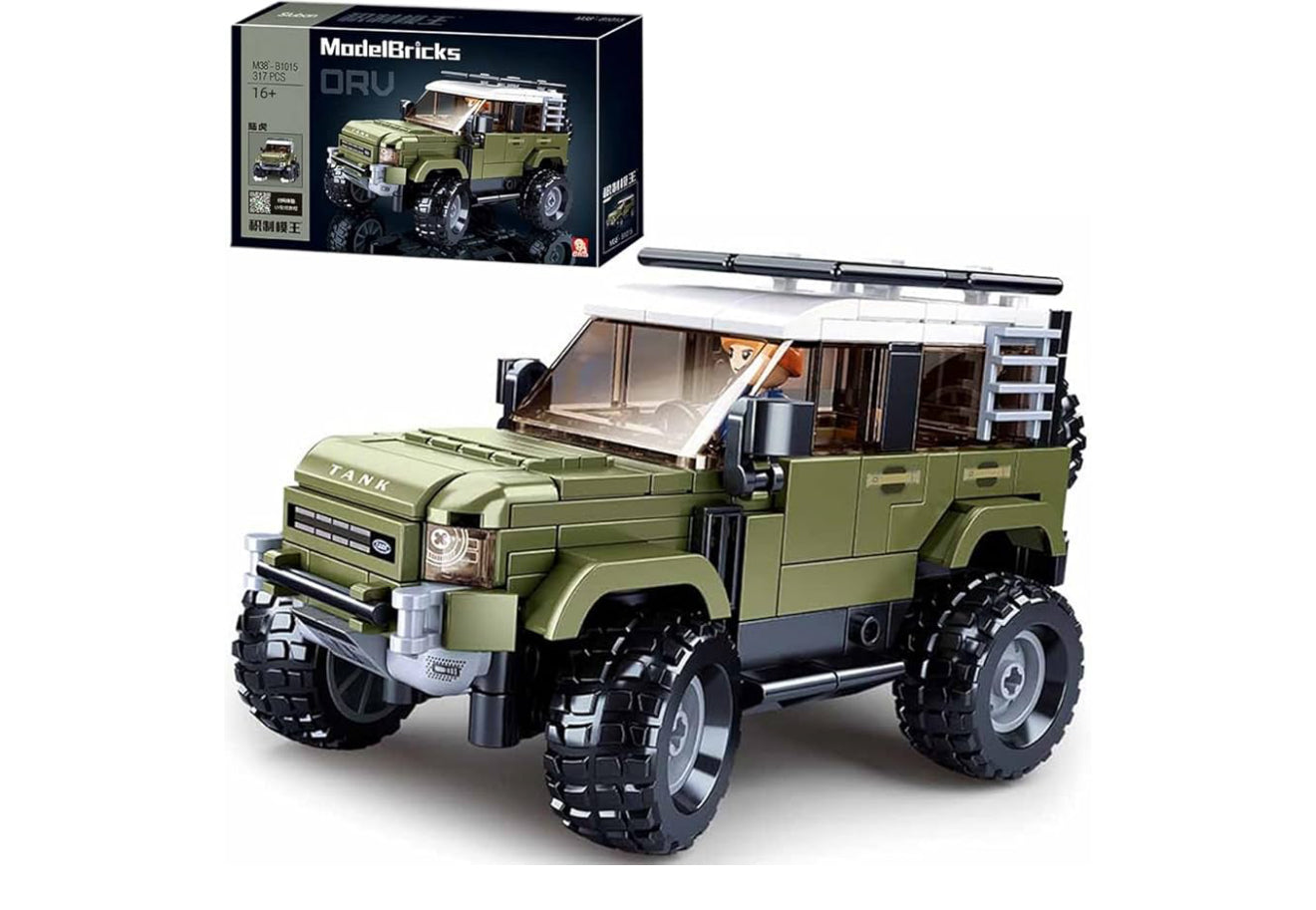 SLUBAN MODELBRICKS LAND ROVER 317pcs