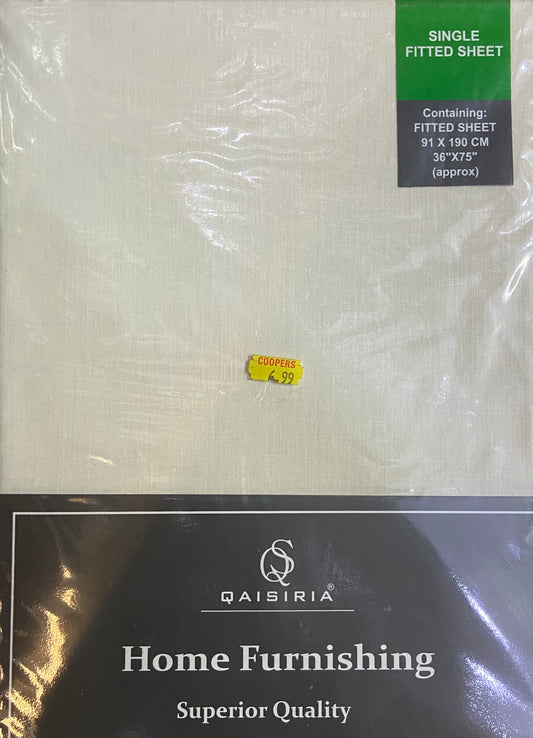 DRAP HOUSSE AJUSTÉ QAISIRIA CRÈME