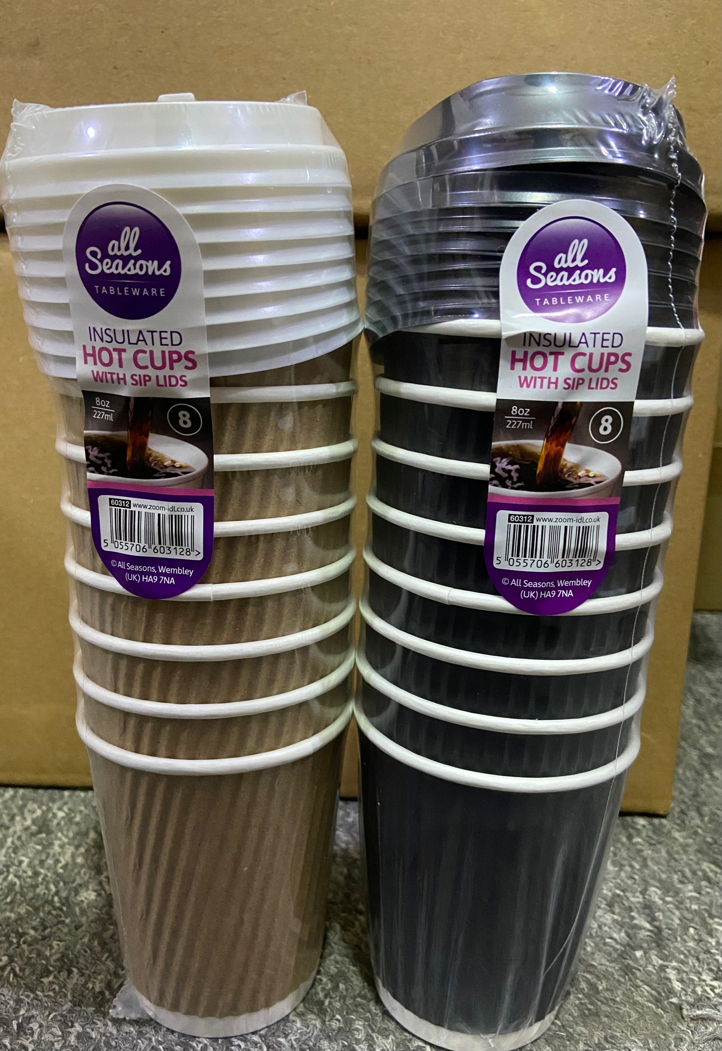 AS 8pk Insulated Hot Cups with