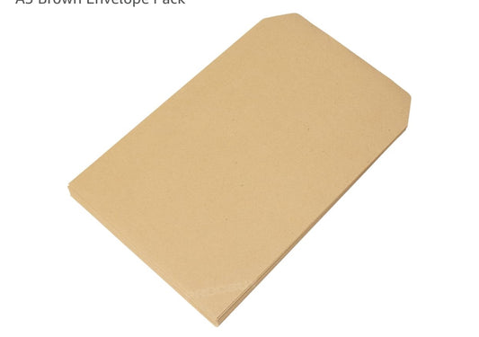 U. MAILING C5 MANILA ENVELOPES 25pk PEEL & SEAL