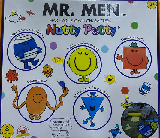 MR. MEN NUTTY PUTTY