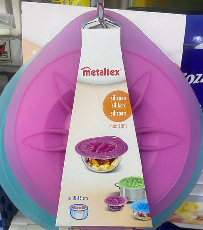 COUVERCLE EN SILICONE METALTEX