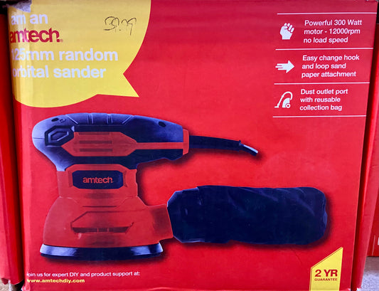 AMTECH 125mm RANDOM ORBITAL SANDER