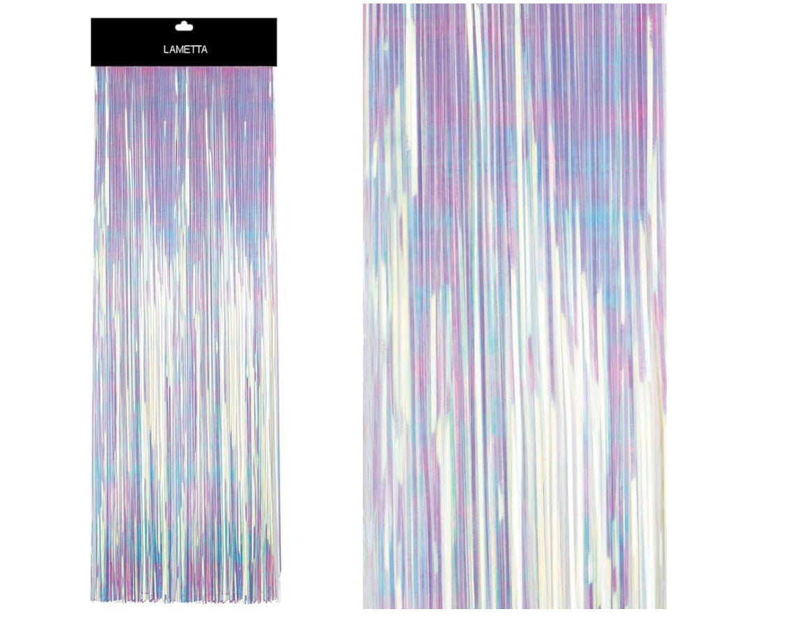 Christmas Iridescent Lametta 500 Strands Tree Decoration