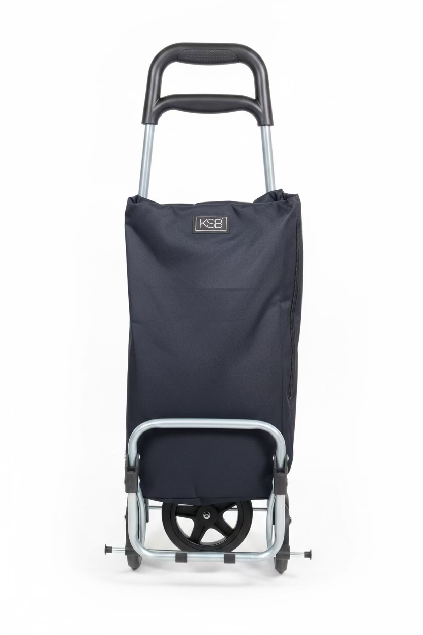 PLAIN COLOURED TROLLEY BLACK