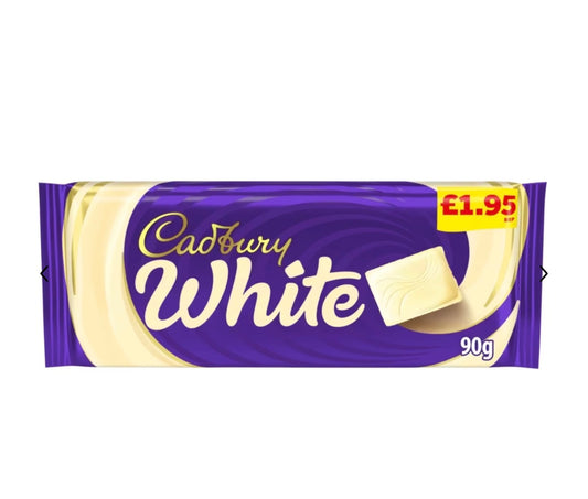 CADBURY CREAMY WHITE CHOCOLATE 90g