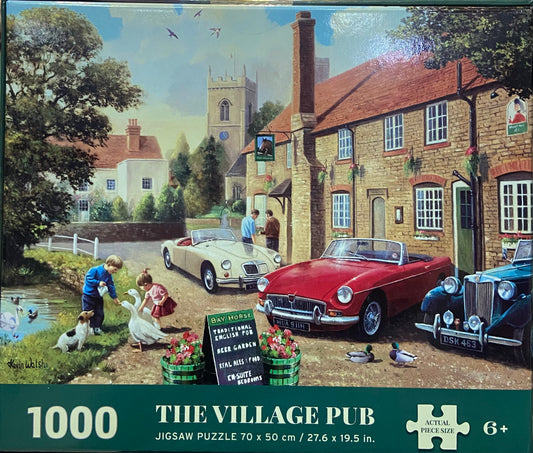 NOSTALGIA THE VILLAGE PUB JIGSAW PUZZLE 70x50cm