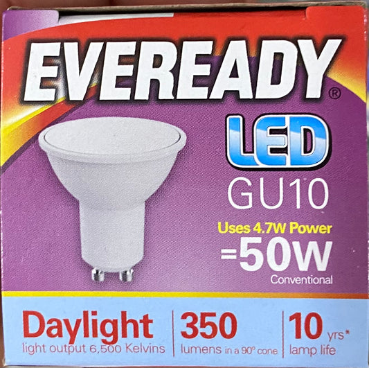 EVEREADY BULB LED GU10 4.7W DAYLIGHT
