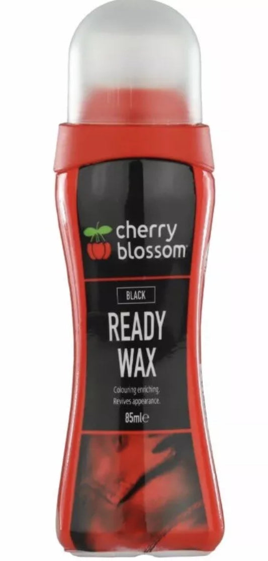 Cirage pour Chaussures en Cuir Rénovateur de Couleur Cherry Blossom Black Prêt à l'Emploi 85ml