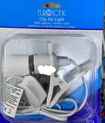 Clip-on Light with 1 Meter Cable