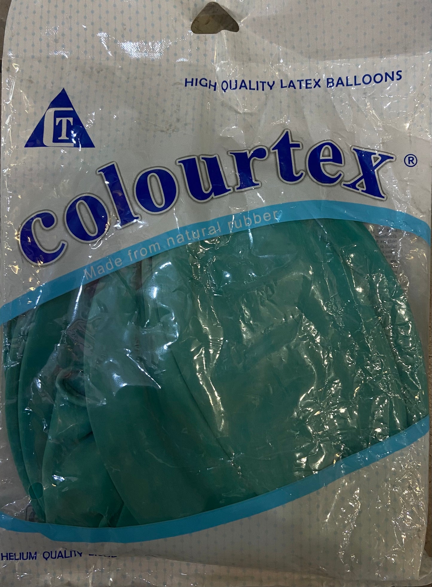 COLOURTEX HIGH QUALITY LATEX BALLOONS VINTAGE BLUE