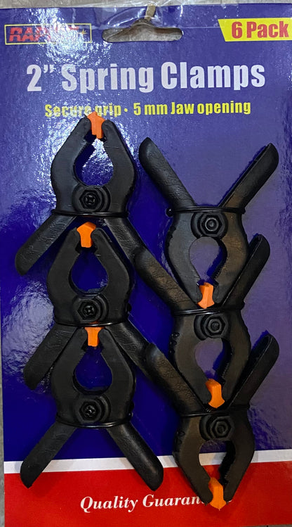 PINCES À RESSORT RAPIDE 2"