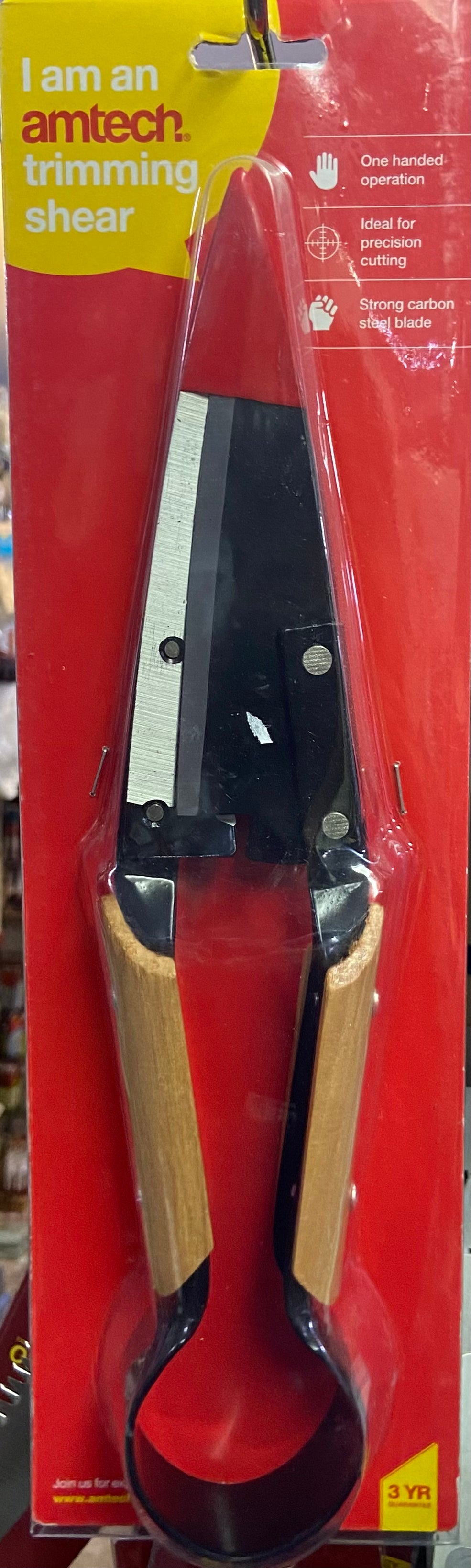 Cisailles de coupe Amtech – Manche en bois
