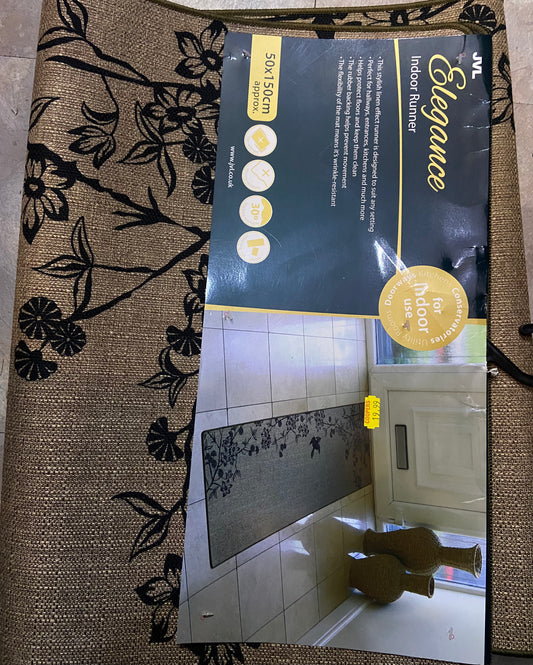TAPIS DE COULOIR D'INTÉRIEUR JVL ELEGANCE 50x150cm