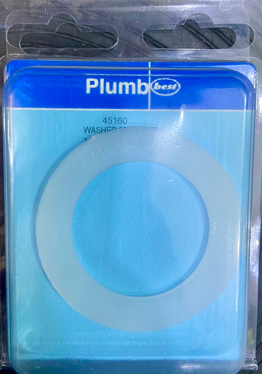 PLUMB WASHER 38mm BATH 71mm OD X 49mm ID