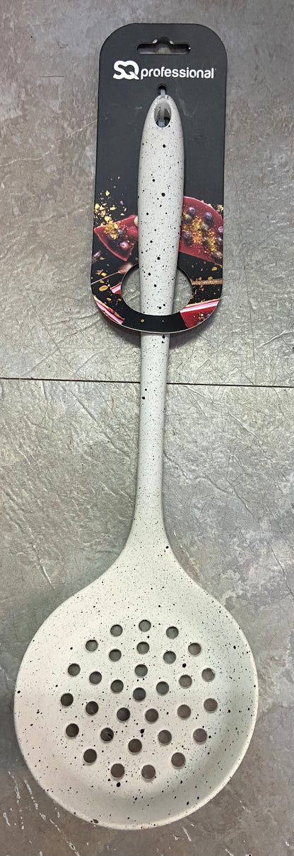 Écumoire en silicone blanche
