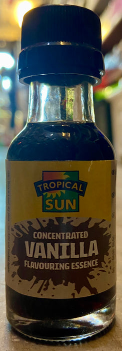 TROPICAL SUN CONCENTRATED VANILLA FLAVOURING ESSENCE 28ml