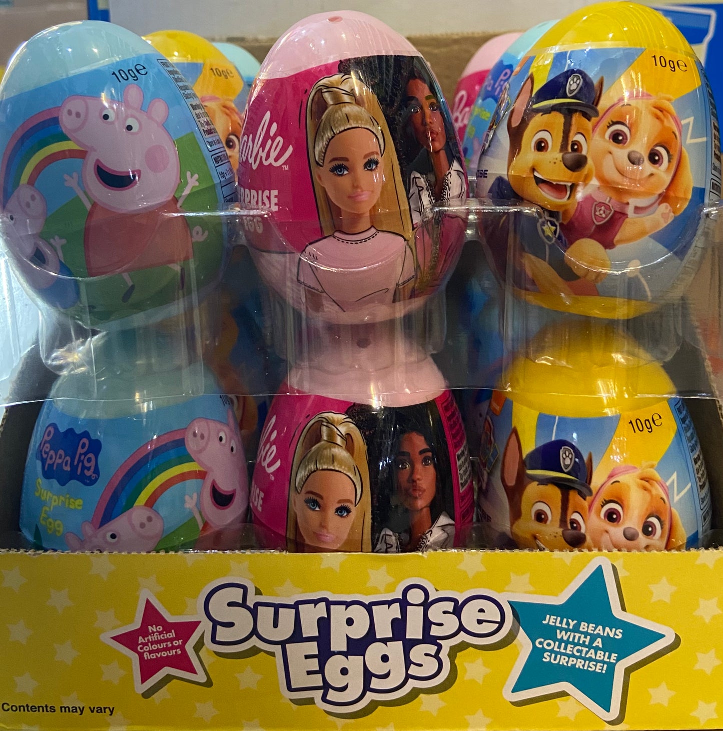 Kinnerton Minions / Paw Patrol / Peppa Pig / Jurrasic World Surprise Eggs