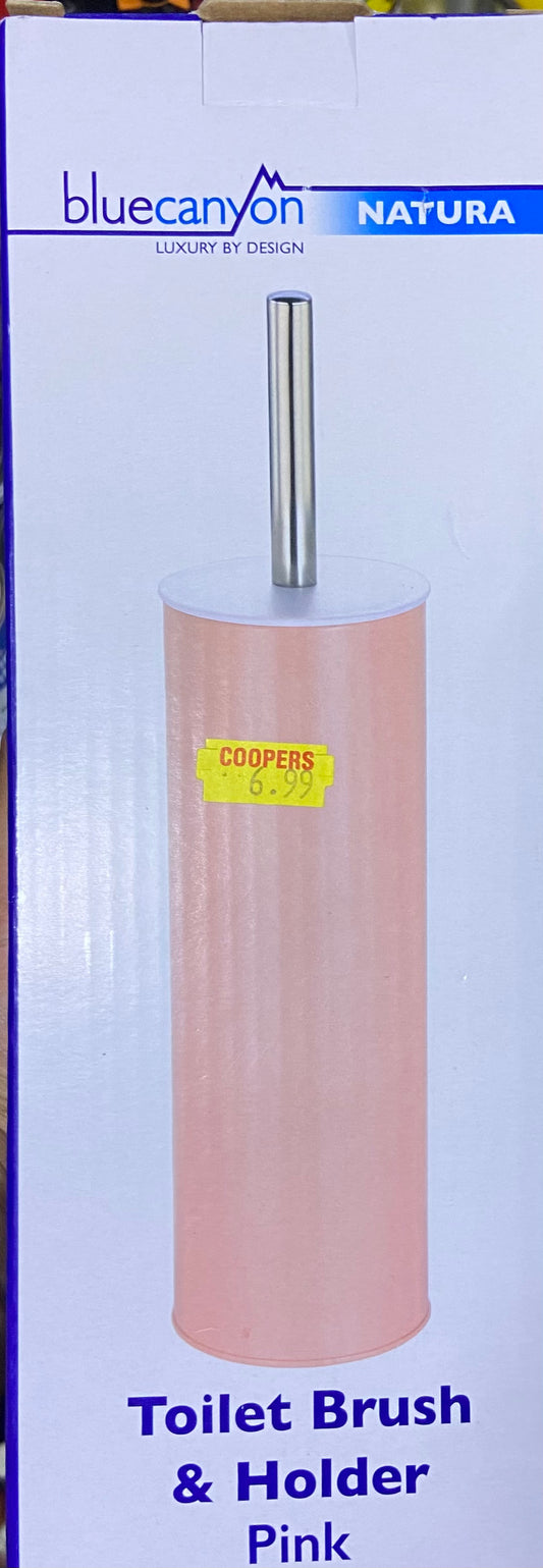 BLUECANYON TOILET BRUSH & HOLDER PINK