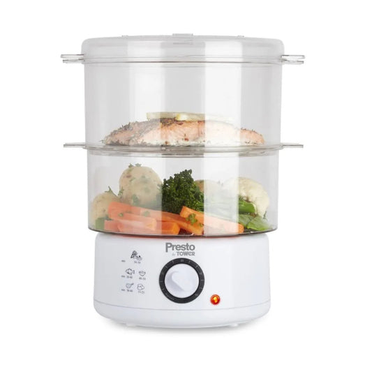 TOWER 2.5L 2TIER HEALTH STEAMER