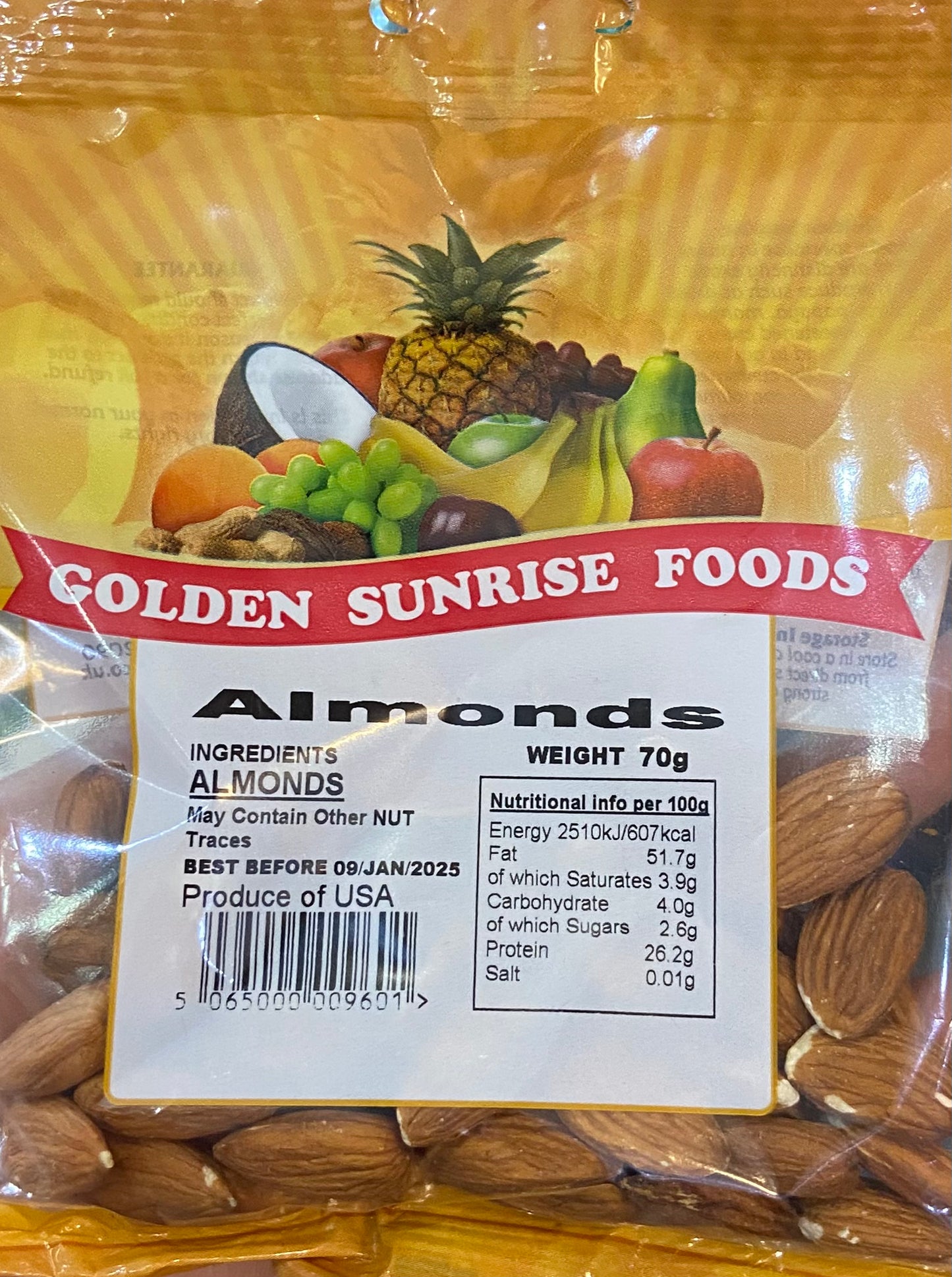 ALMONDS 70g