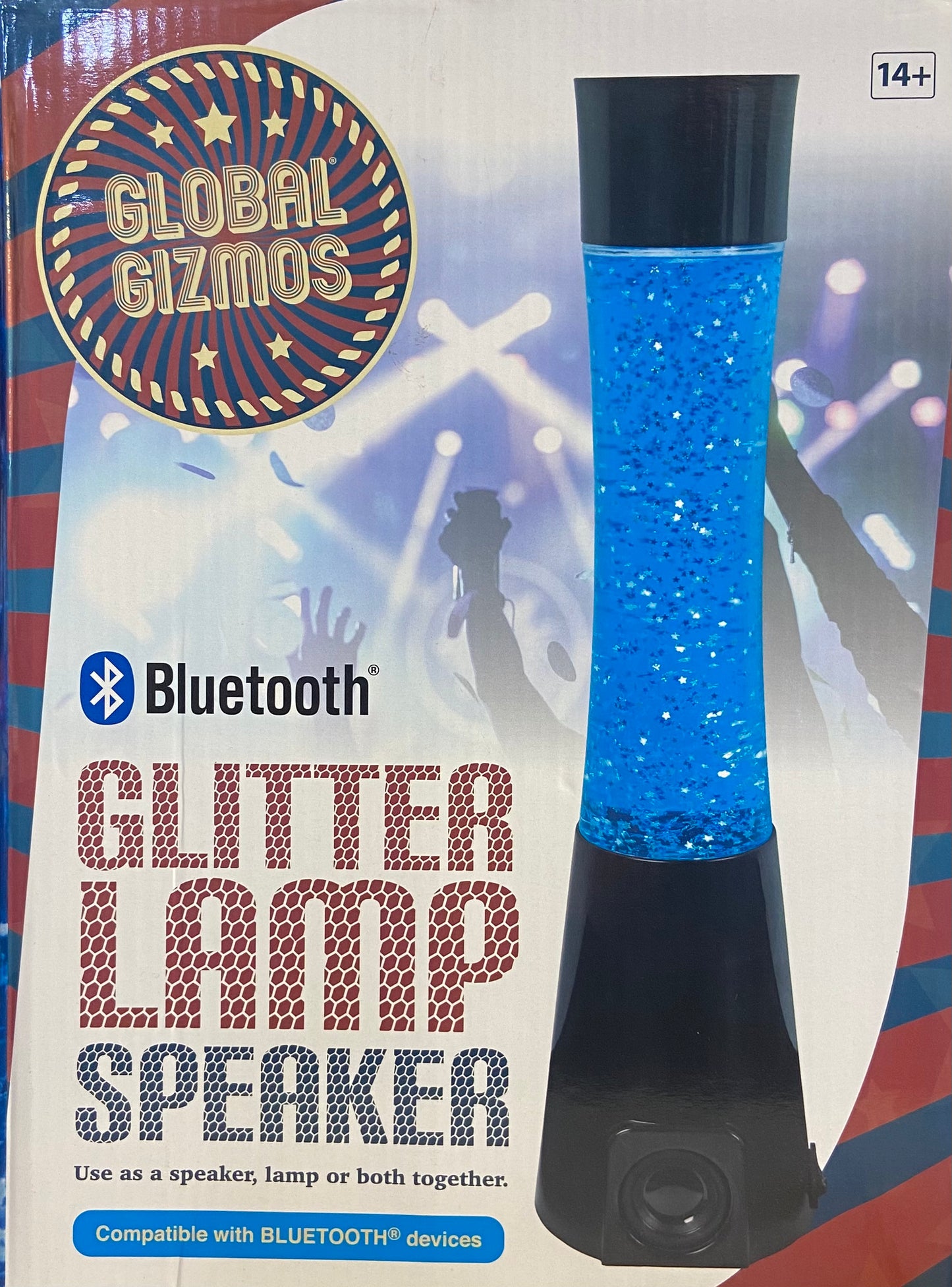 ENCEINTE LAMPE À PAILLETTES
