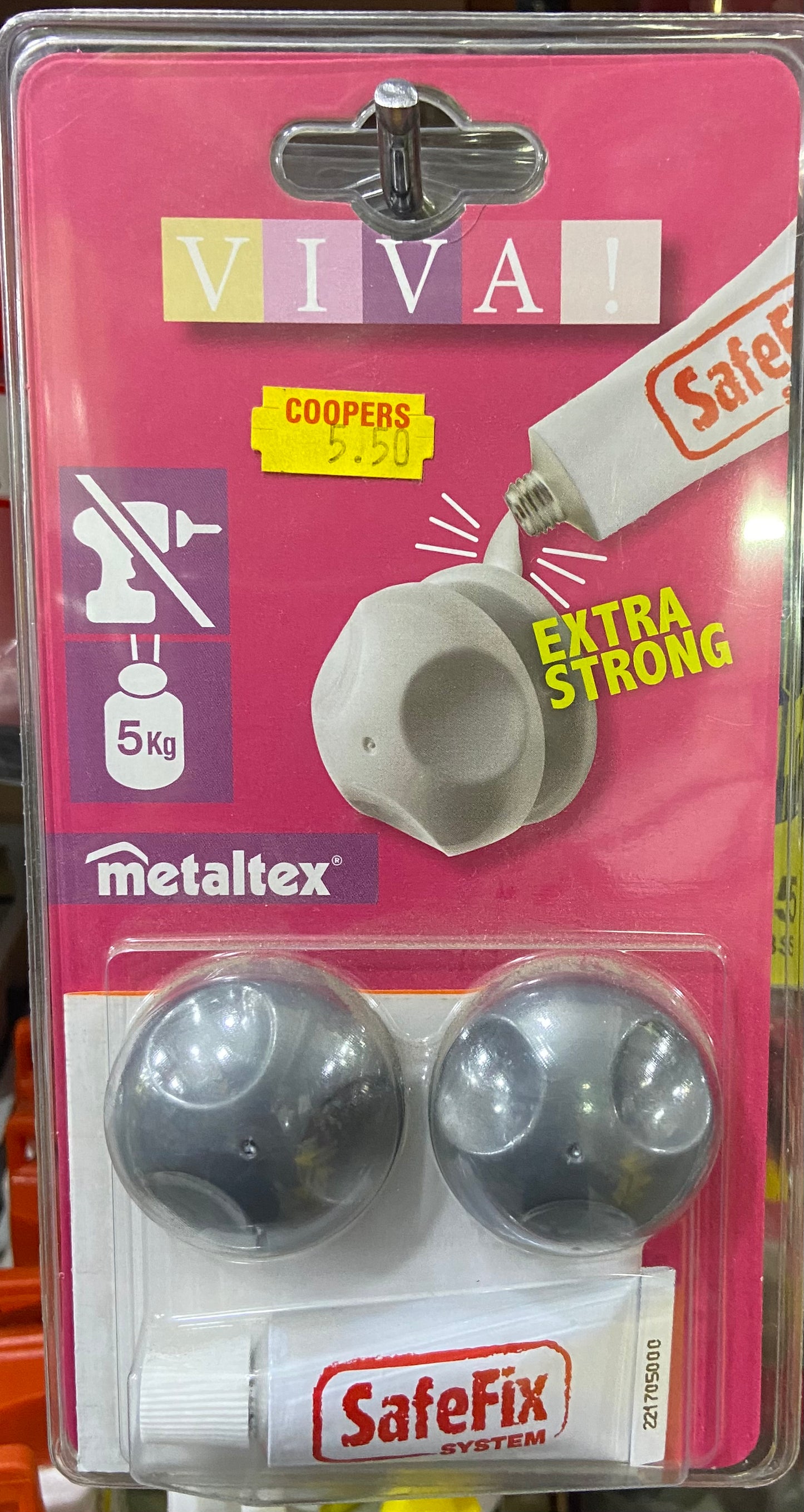 METALTEX VIVA ADHESIVE SAFEFIX SYSTEM