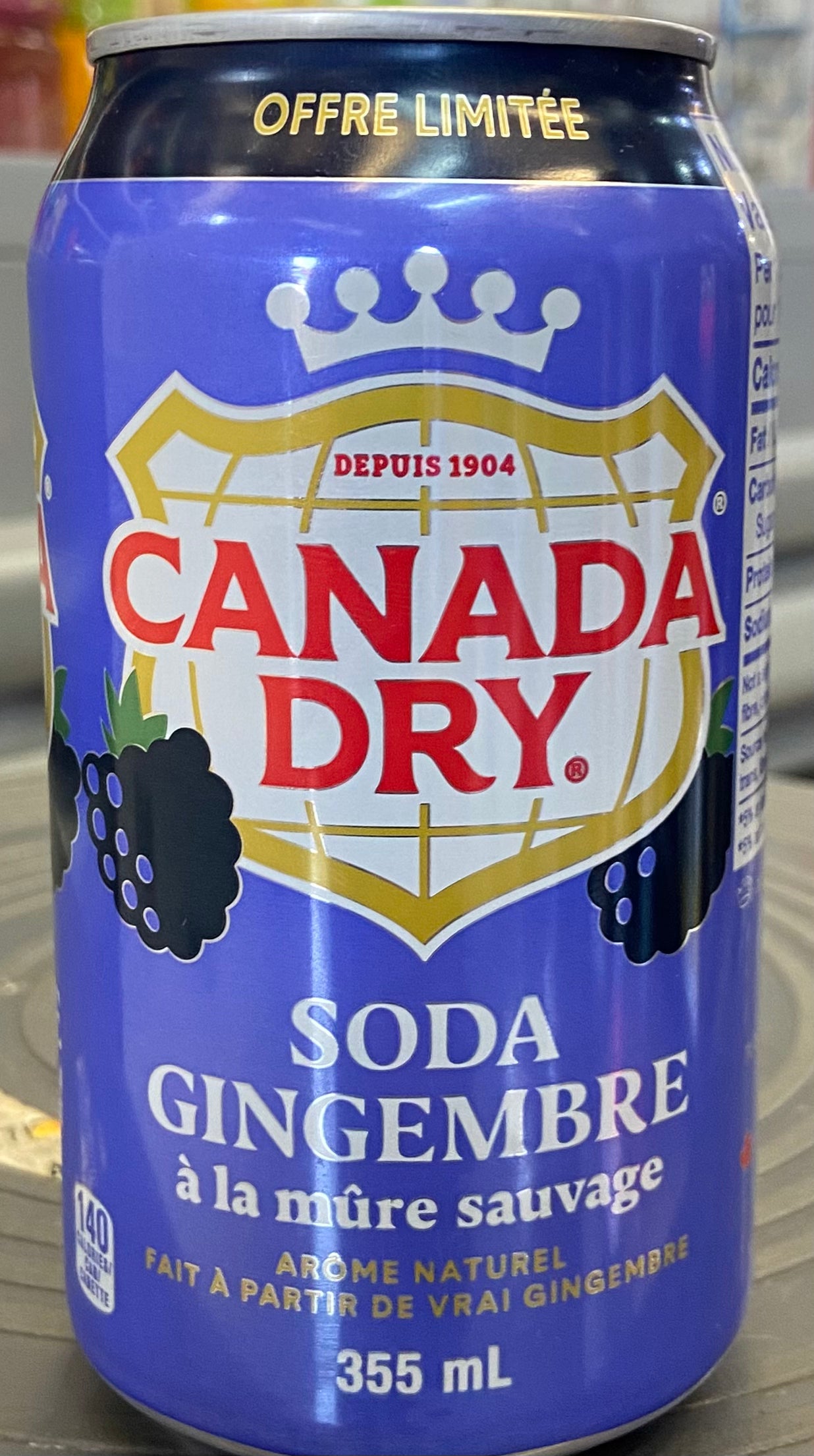 CANADA DRY SODA GINGEMBRE 355ml