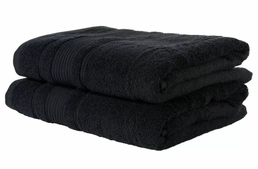 DRAP DE BAIN BLUE CANYON NOIR
