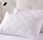 WATERPROOF QUITTED PILLOW PROTECTOR PAIR 48cm x 74cm