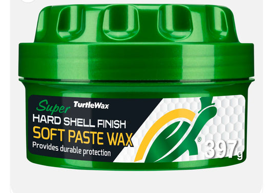 Turtle Wax Original Car Polish Super Hard Shell Pro Finish Wax 397g