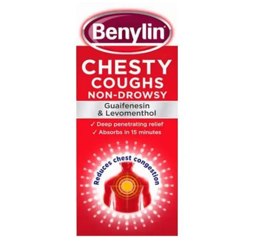 Benylin Chesty Cough Non-Drowsy Cough Syrup 150ml