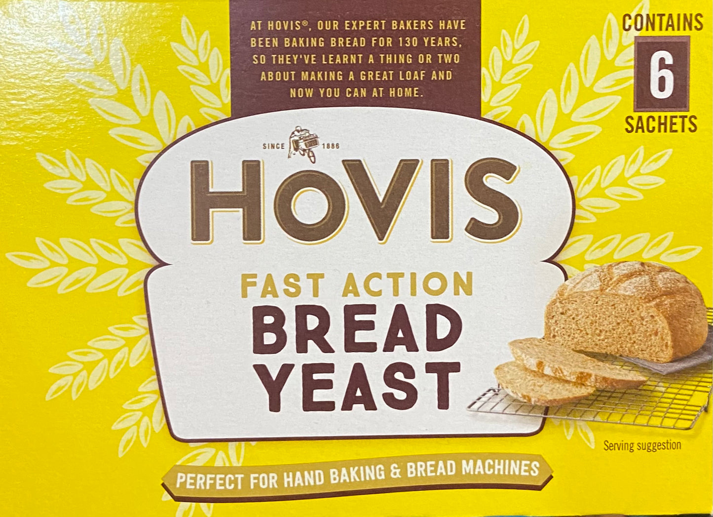HOVIS FAST ACTION BREAD YEST