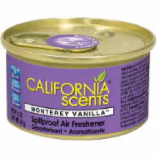 CALIFORNIA SCENTS MONTERAY VANILLA 42g AIR FRESHENER