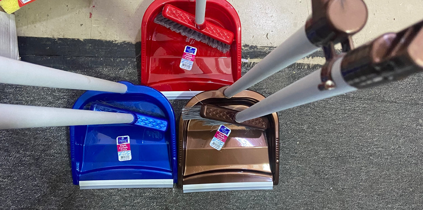 LONG HANDLE BRUSH DUSTPAN
