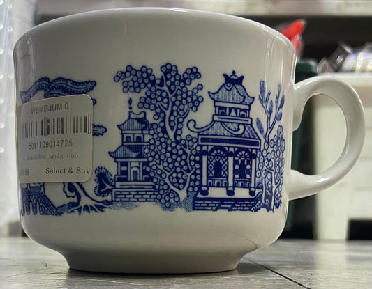 BLUE WILLOW JUMBO CUP