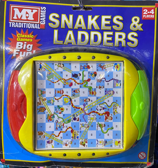 JEU CLASSIQUE DE SERPENTS ET ÉCHELLES