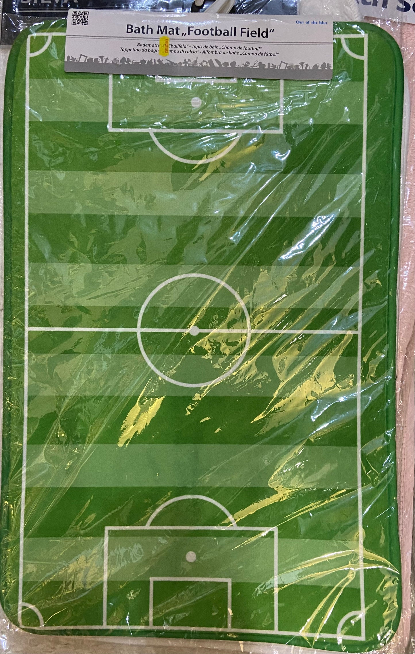TAPIS DE BAIN TERRAIN DE FOOTBALL