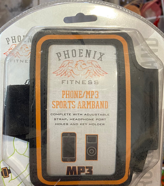 PHOENIX FITNESS PHONE/MP3 SPORTS ARMBAND