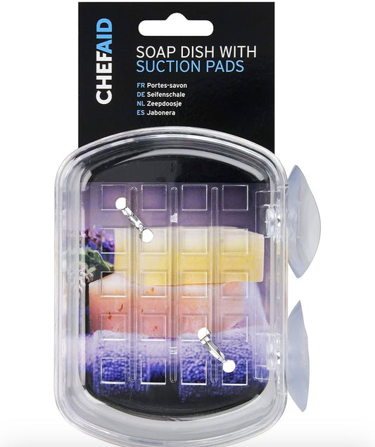 PORTE-SAVON CHEFAID AVEC VENTOUSES