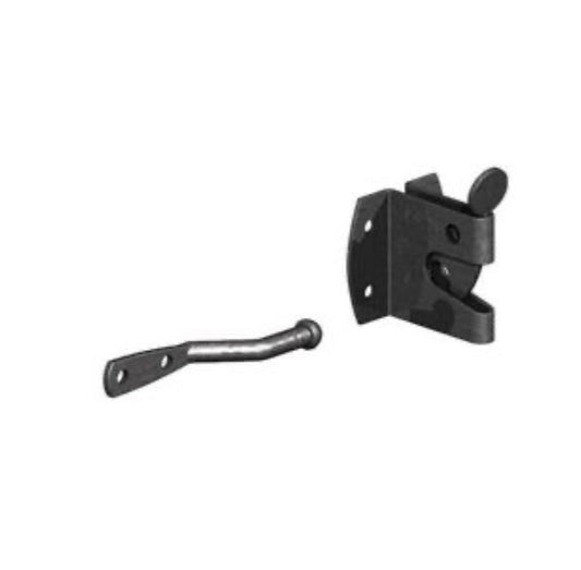 AUTO GATE LATCH BLACK