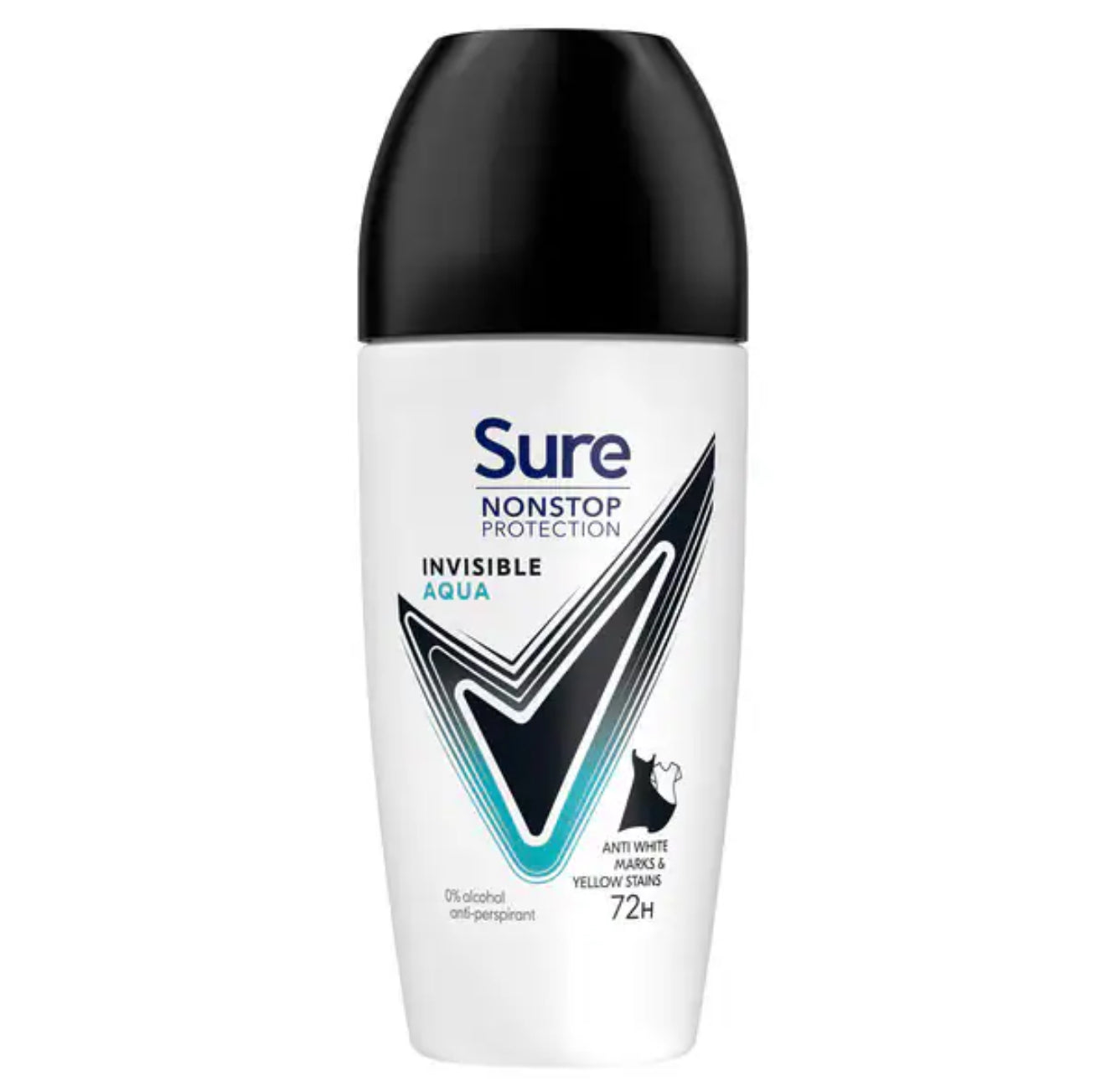 SURE NONSTOP INVISIBLE AQUA DEODORANT ROLL ON