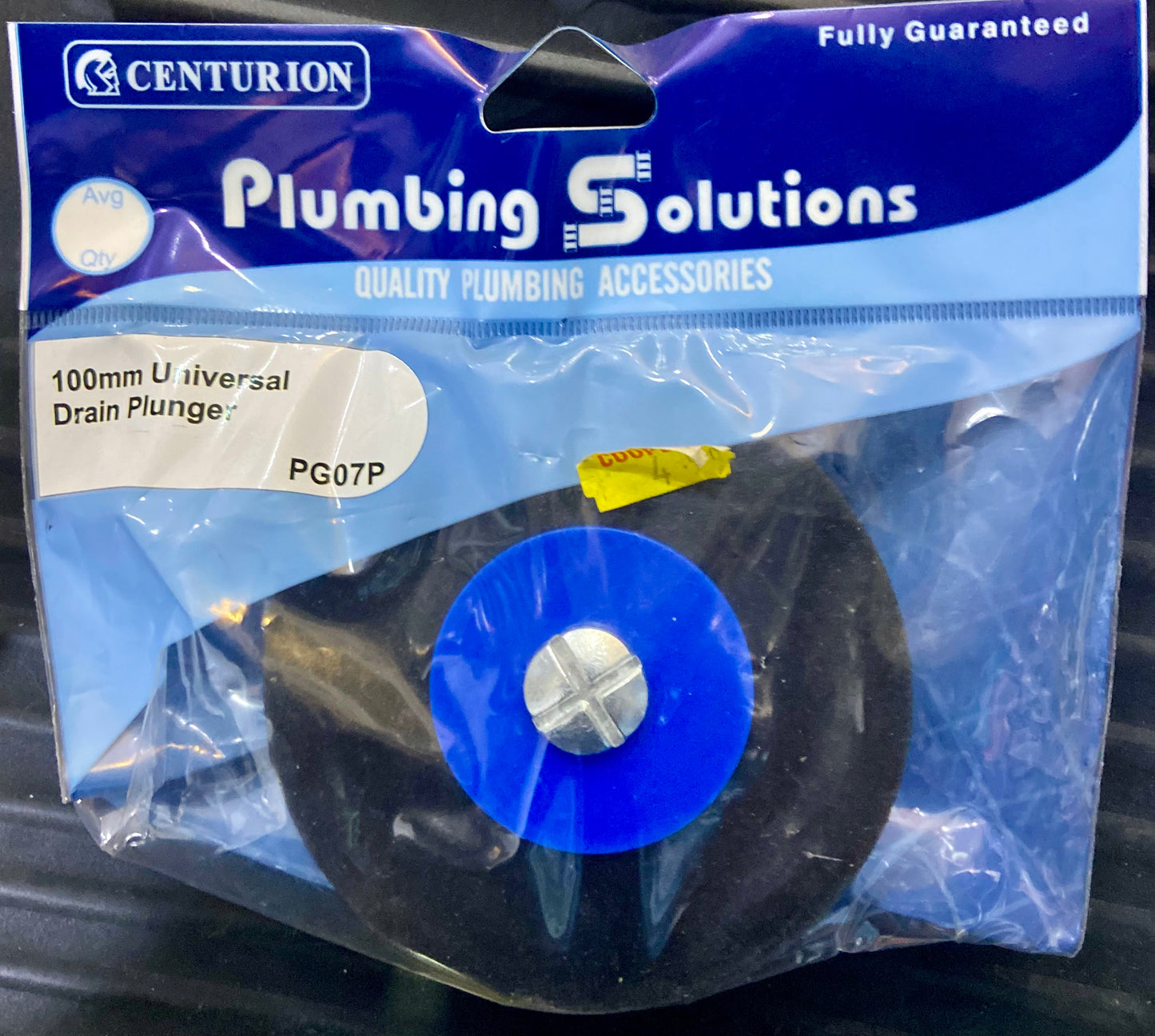 Déboucheur universel 100 mm CENTURION PLUMBING SOLUTIONS