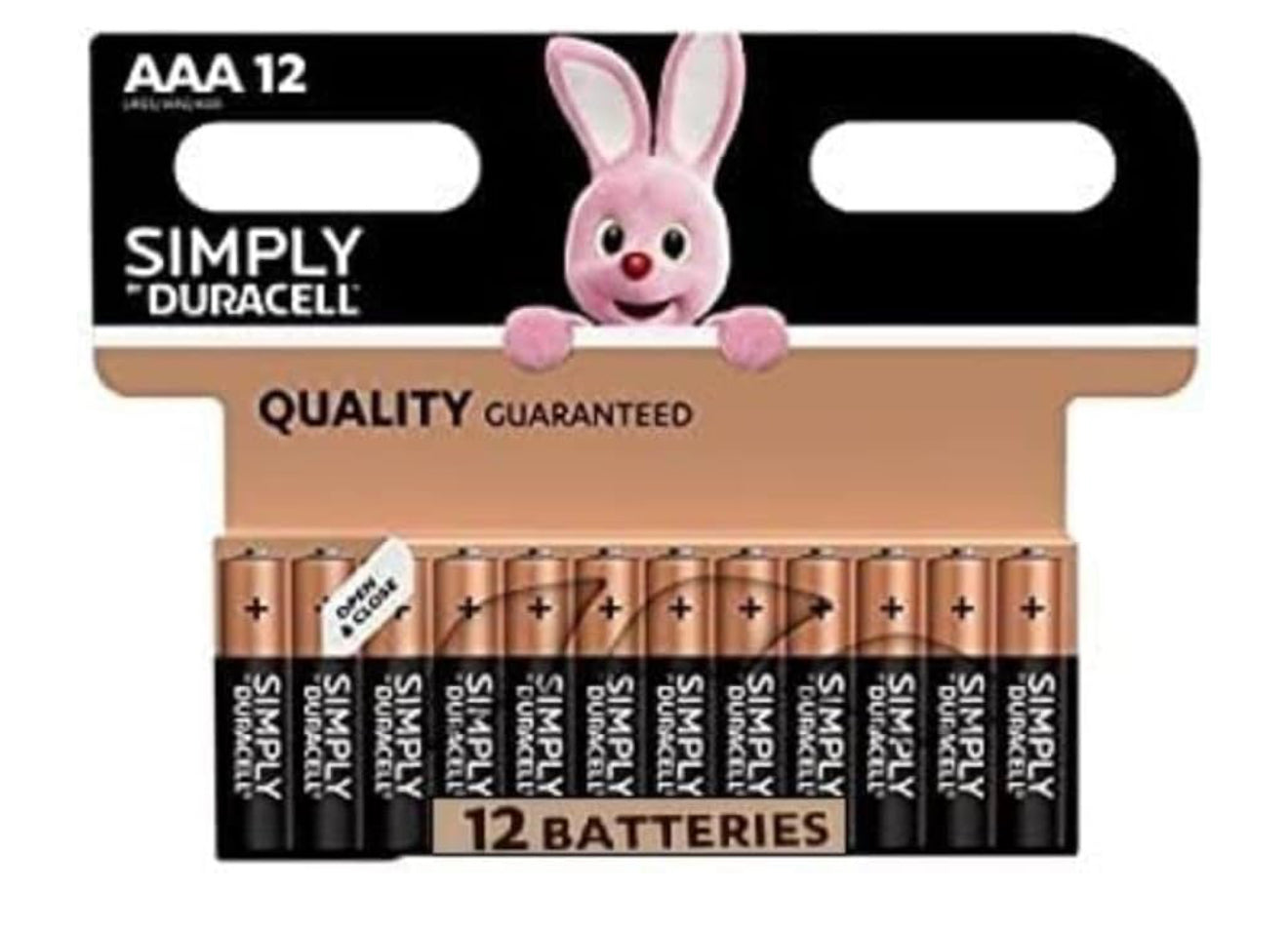 SIMPLEMENT DURACELL AAA12