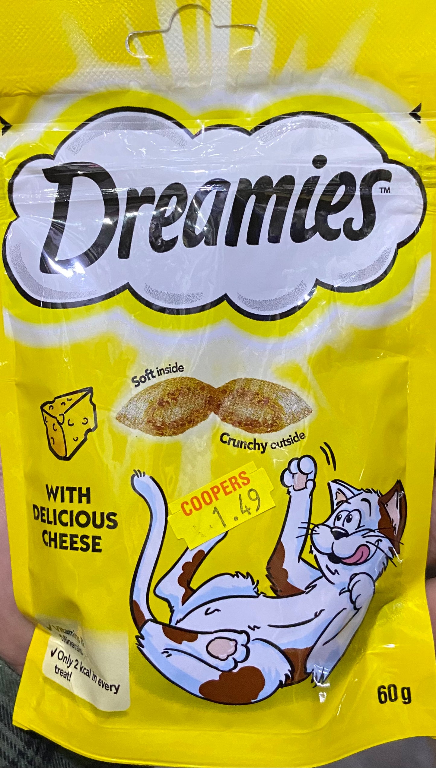 DREAMIES AU DÉLICIEUX FROMAGE 60g