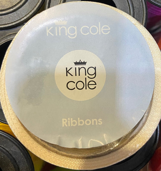 KING COLE RIBBON 5M cream