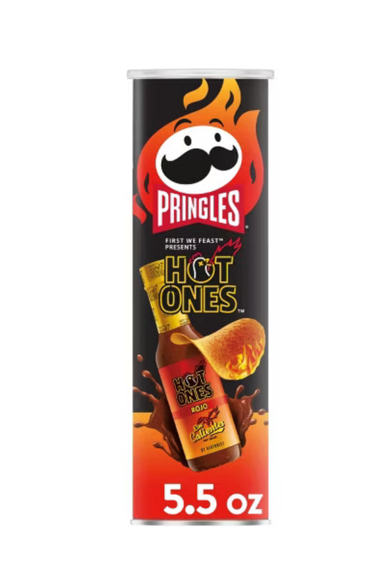 PRINGLES HOT ONES 158g