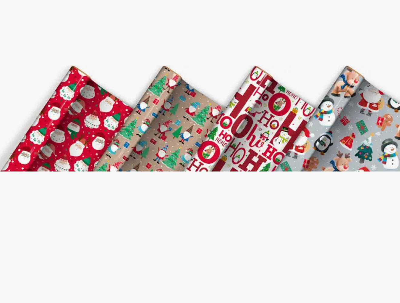 4M CHRISTMAS RECYCLABLE GIFT WRAP